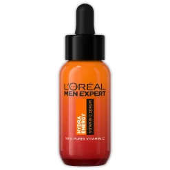 L'Oreal Paris Men Expert Hydra Energy Vitamin C Serum 30ml flesje voorzijde