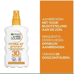 Garnier Ambre Solaire Zonnebrand spray SPF30 200ml - letop!