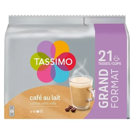 Tassimo - Café au Lait- 21 T-Discs front