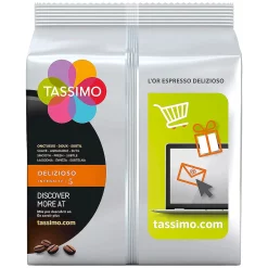 Tassimo L'Or Espresso Delizioso Intensity 5 - 16 Pods -backside