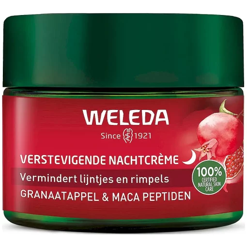 WELEDA - Verstevigende Nachtcrème - Granaatappel & Maca - 40ml - 100% natuurlijk