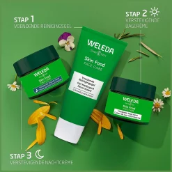WELEDA Skin Food - Voedende Dagcrème - 40ml - 100% natuurlijk 3 stappenplan