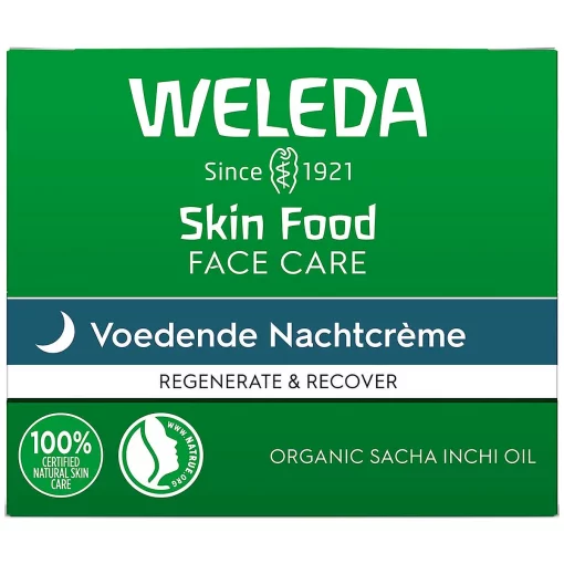 WELEDA Skin Food - Voedende Nachtcrème - 40ml - 100% natuurlijk Organic Sacha Inchi Oil