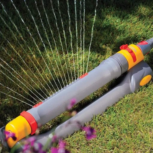 hozelock zwenksproeier pro metal 2in1 jetspray