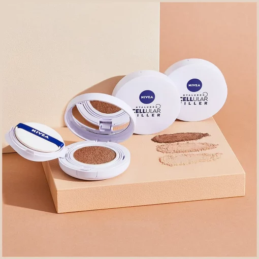 NIVEA Hyaluron Cellular Filler 3in1 Care Cushion - Medium soorten