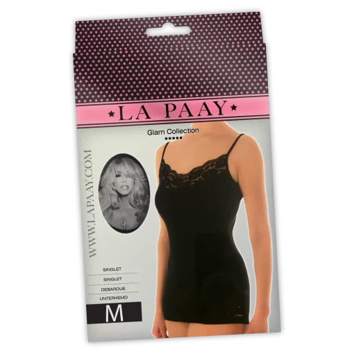 La Paay Singlet Zwart maat M