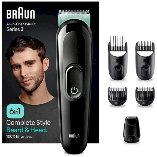 Braun Series 3 6in1 Baard en Haar Trimmer MGK3411 met verpakking