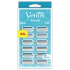 Gillette Venus Smooth 12 Scheermesjes met Beschermende Kussentjes