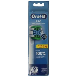 Oral-B Precision Clean PRO Opzetborstels 4-Pack Met CleanMaximiser technologie verpakking