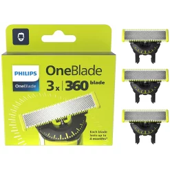 Philips OneBlade 360 Blade Vervangmesjes 3 stuks QP430/50