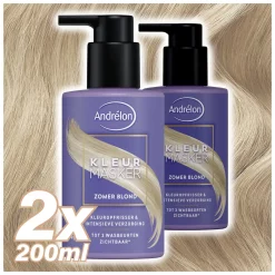 Andrélon Kleurmasker Zomer Blond 2-PACK