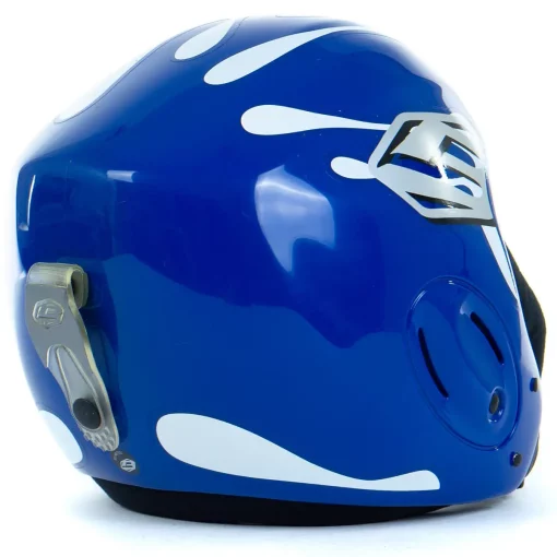 Briko Helm Blue Splash one size achterzijde