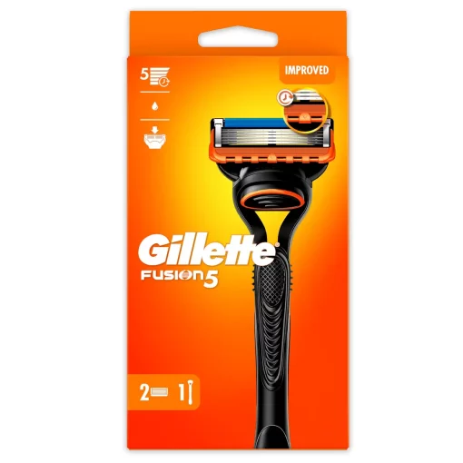 Gillette Fusion5 Scheersysteem 1 houder met 2 mesjes