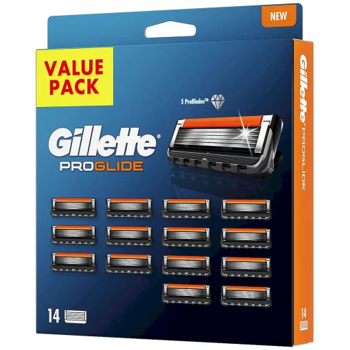 Gillette ProGlide Navulmesjes 14-Pack Voor Mannen rechtsvoor