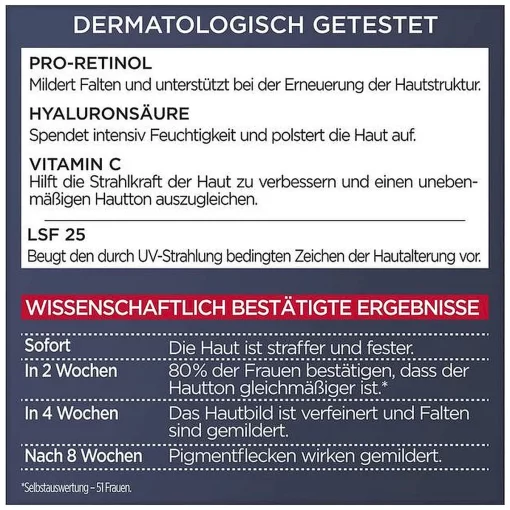 L'Oréal Paris Dagcrème Revitalift Laser X3 LSF25 50ml achterzijde