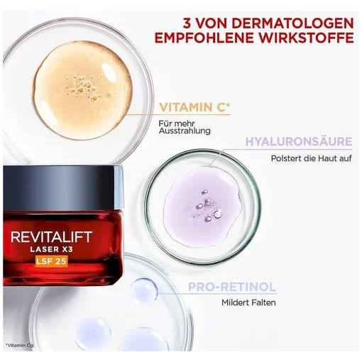 L'Oréal Paris Dagcrème Revitalift Laser X3 LSF25 50ml