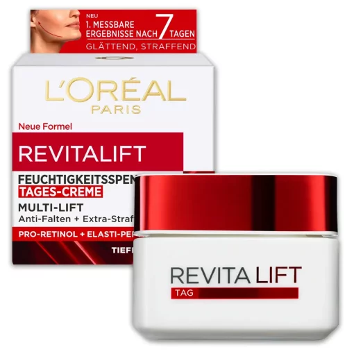 loreal paris gezichtscreme revitalift classic verpakking en potje