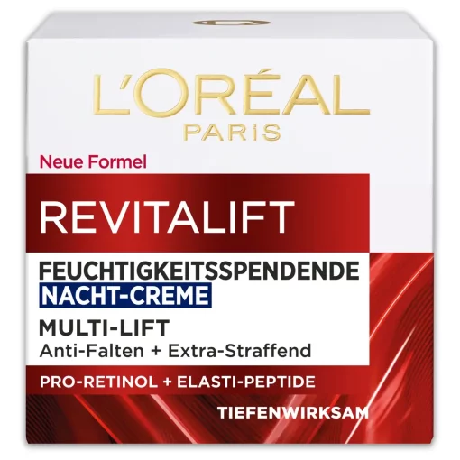 L'Oréal Paris Nachtcrème Revitalift classic 50ml voorzijde verpakking