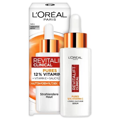 L'Oréal Paris Revitalift Clinical Pure Vitamine C 12% Serum 30ml verpakking