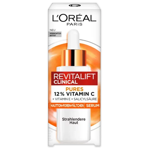 L'Oréal Paris Revitalift Clinical Pure Vitamine C 12% Serum 30ml voorzijde