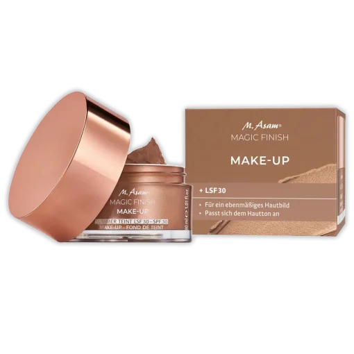 M. Asam Foundation Make-Up Zomerteint SPF 30, 30 ml open potje