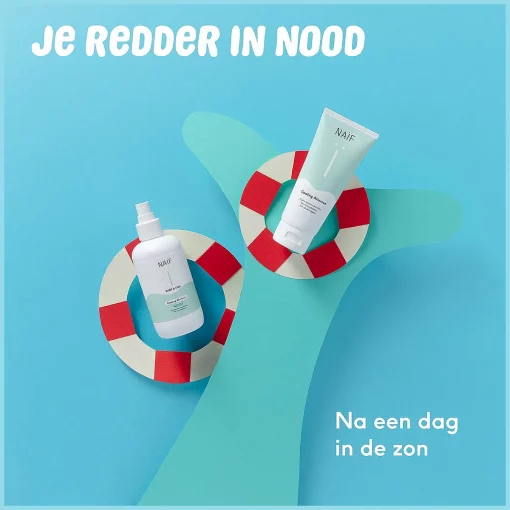 Naïf Cooling Aftersun met Aloë Vera 100ml redder in nood