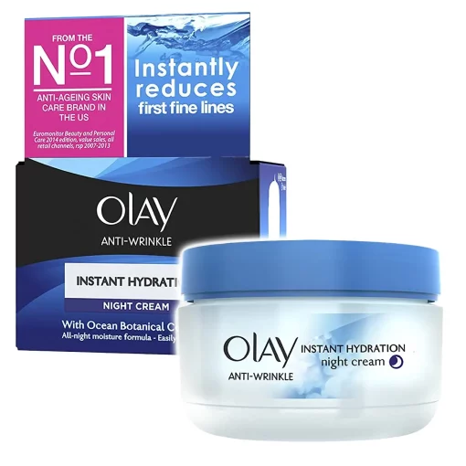 Olay Anti-Wrinkle Instant Hydration Nachtcrème