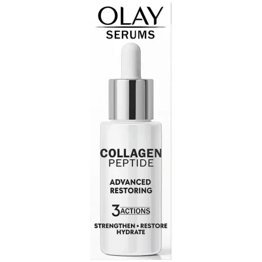 Olay Collagen Peptide Serum Anti-veroudering Herstellende Verzorging Met Niacinamide 40ml 3 actions