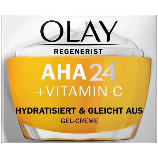 Olay Dagcrème AHA 24 + Vitamine C, 50 ml potje front