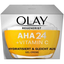 Olay Dagcrème AHA 24 + Vitamine C, 50 ml verpakking front