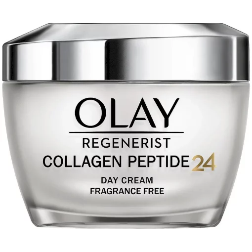 Olay Regenerist Collagen Peptide24 Dagcrème Zonder Parfum - 50ml potje voorkant