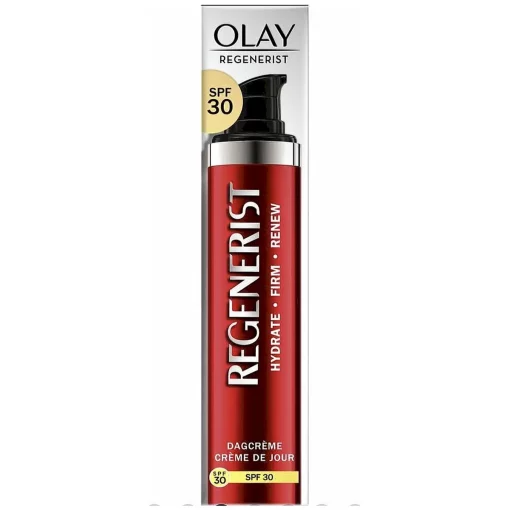 Olay Regenerist Hydraterende Dagcrème SPF30 50ml verpakking voorzijde