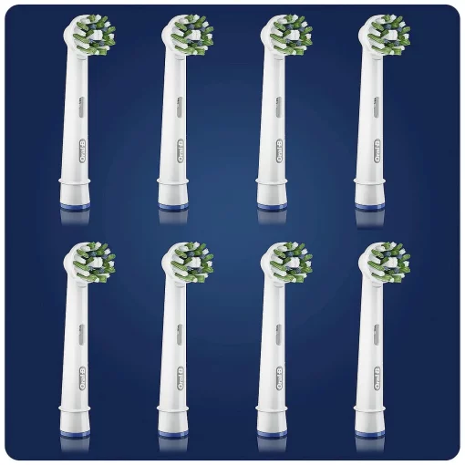 Oral-B CrossAction Opzetborstels met CleanMaximiser technologie 8-Pack Whats in?