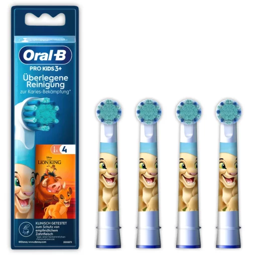 Oral-B Pro Kids Opzetborstels Met Disney The Lion King 4-Pack verpakking