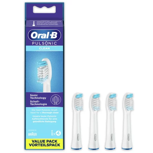 Oral-B Pulsonic Clean opzetborstels - voordeelverpakking (4 stuks)