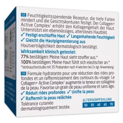 Weleda Gezichtscrème verstevigende blauwe gentiaan & edelweiss, 40 ml verpakking backside