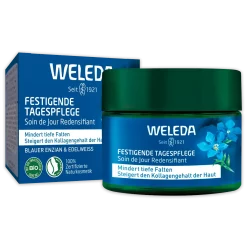 Weleda Gezichts Dagcrème verstevigende blauwe gentiaan & edelweiss, 40 ml