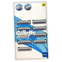 Gillette Mach3 Sport 9 stuks - De beste scheermesjes voor sportieve mannen