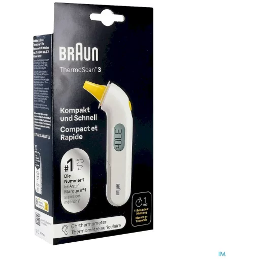 Braun IRT 3030 Oorthermometer doos voorzijde