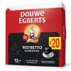 Douwe Egberts Espresso Ristretto 20 capsules | intensiteit 12/12
