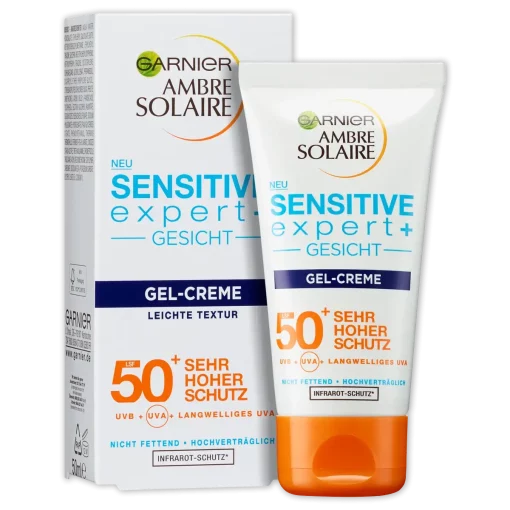 Garnier Ambre Solaire zonnebrandgel Gezicht 50 ml