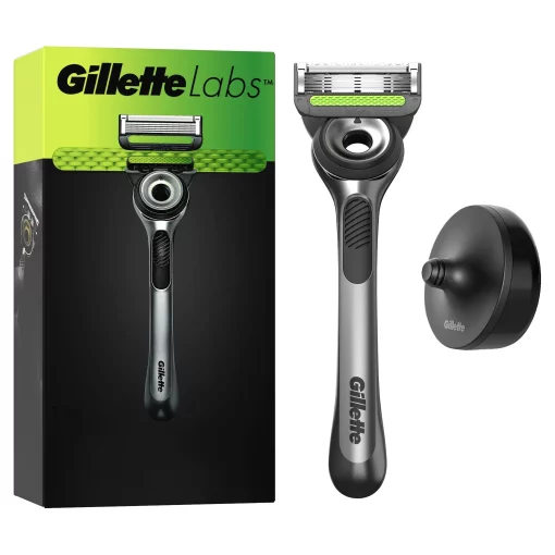 Gillette Labs met Wandhouder, Exfoliërende Bar incl. Mesje, Handvat