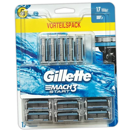 Gillette Mach 3 Start - 17 Pak - Voordeelpak