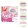 Gillette Venus Comfortglide Strawberry Scheermesjes voor dames, 4 stuks