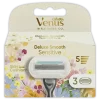 Gillette Venus Deluxe Smooth Sensitive Scheermesjes Rifle Paper Co. Editie, 3 Stuks Met microkam