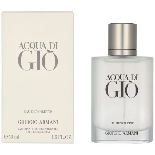 Giorgio Armani Acqua di Gio 50ml Eau de Toilette - Herenparfum verpakking en fles