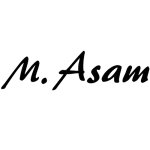 m. asam logo