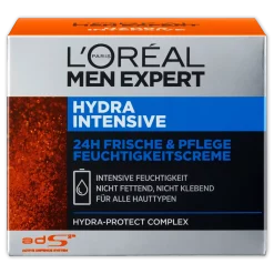 L'oreal Men Expert Hydra Intensive - Hydraterende gezichtscrème voor mannen voorzijde verpakking