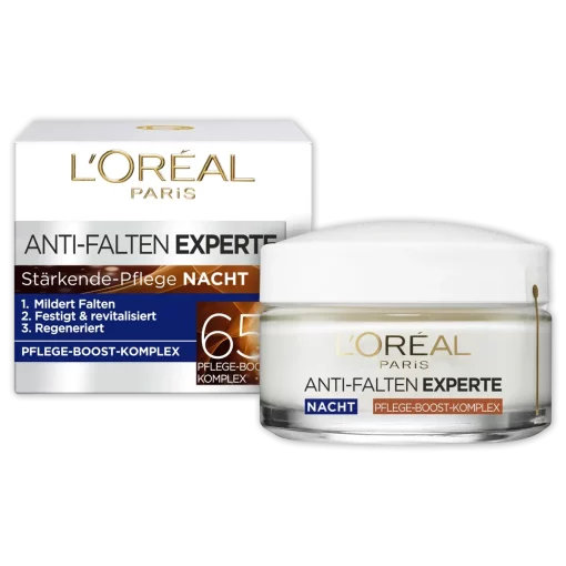 L'Oréal Paris Anti-rimpel Expert Moisturizer Nacht 65+, 50 ml