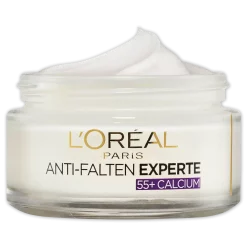 L'Oréal Paris Anti-Rimpel Gezichtscrème Expert 55+, 50 ml potje open